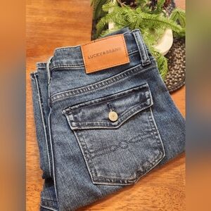 Lucky Brand Sweet Bootcut Flip Back Pocket Denim Jeans